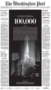 Washington Post 100,000 Pandemic Victims May 28 2020